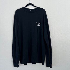 Drole De Monsieur Not From Paris Madame LS shirt XL